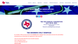 Texas Bandmasters Association